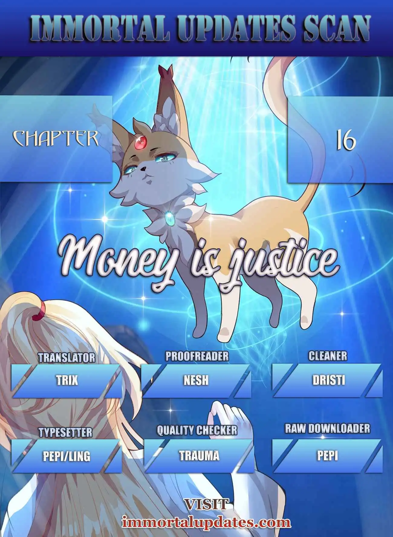 Money is justice Chapter 16 1